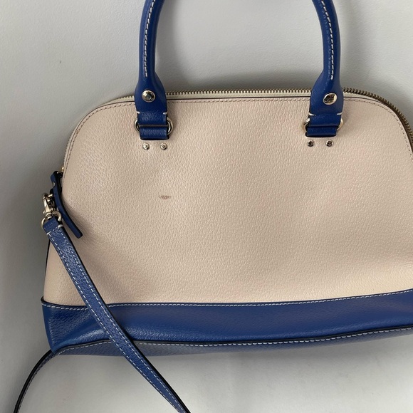 Kate spade wellesly rachelle royal blue and cream - Picture 5 of 7